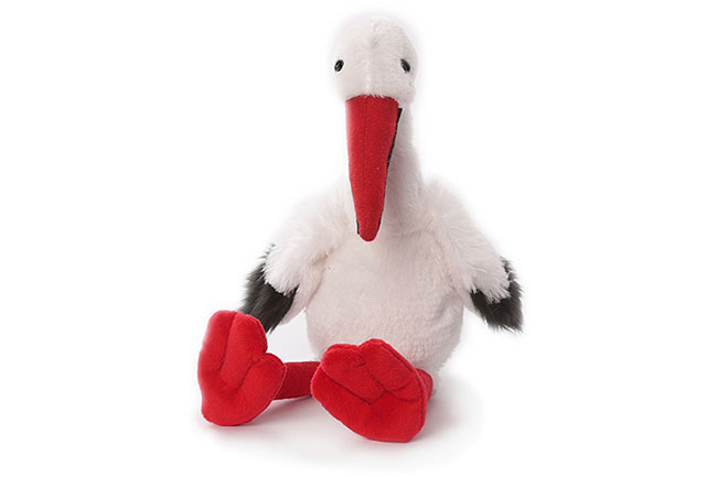 stork stuffed animal